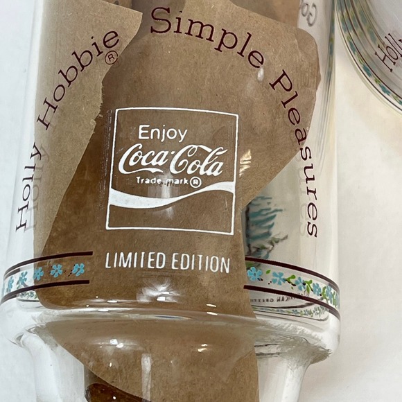 Vtg Holly Hobbie Drinking Glasses Tumblers 2 Set Good Friends Are Like Sunshine - Picture 5 of 6